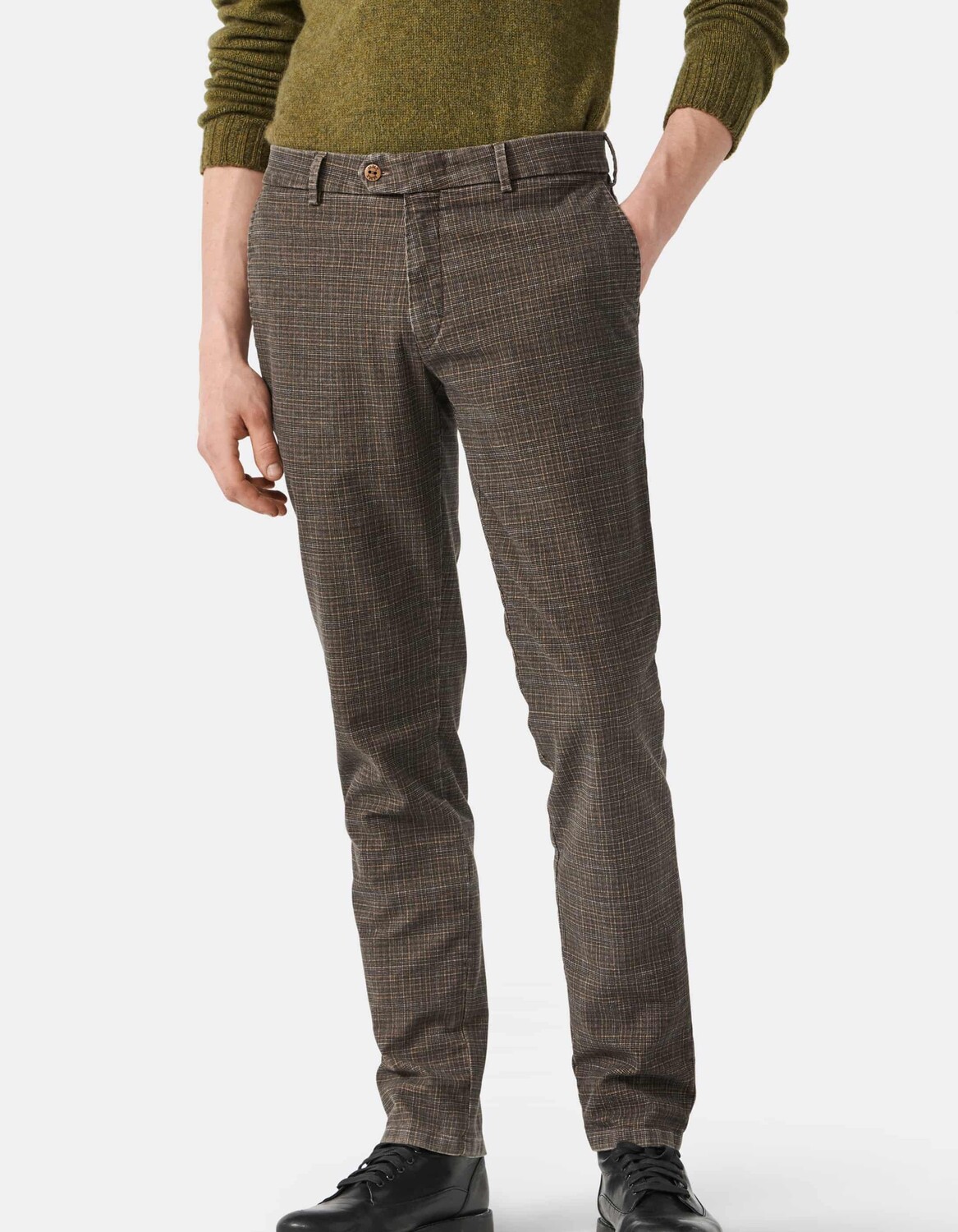 

Брюки чинос MMX Hose Pepita Check, коричневый