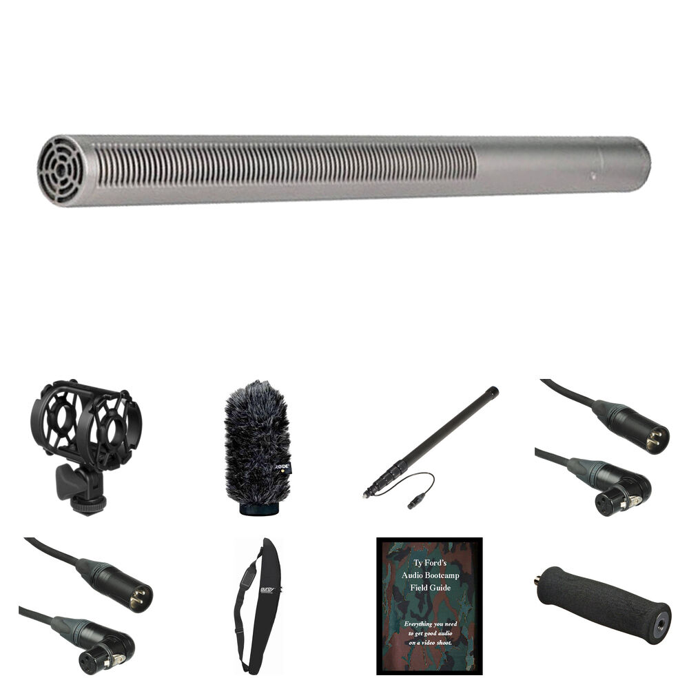 

Влагостойкий направленный микрофон RODE NTG3 Deluxe для записи на местности (сатиновый никель)