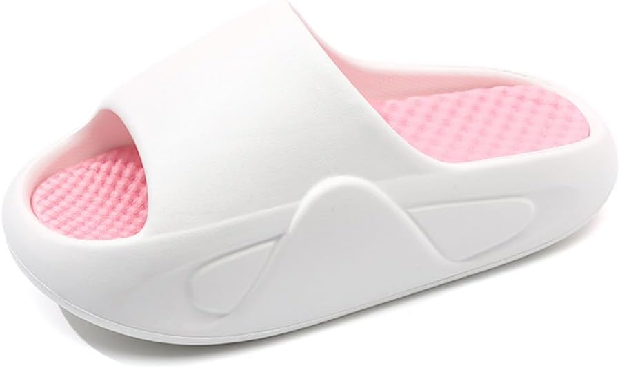 

Повседневные тапочки и сандалии BYDZKJ, сандалии с двойным слоем и мягкой стелькой, противоскользящие толстые подошвы, удобные, легкие и износостойкие для пляжного отдыха, белый