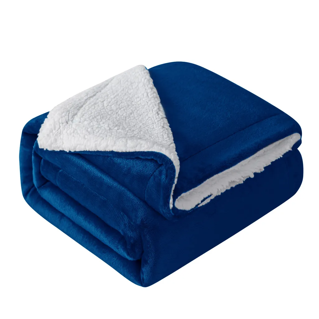 

Плед Mixibaby, синий