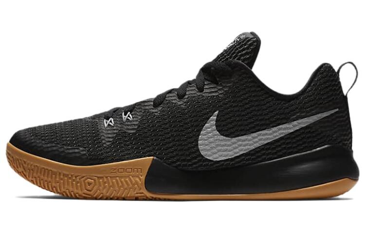 

Баскетбольные кроссовки Zoom Live 2 мужские низкие черные/коричневые Nike