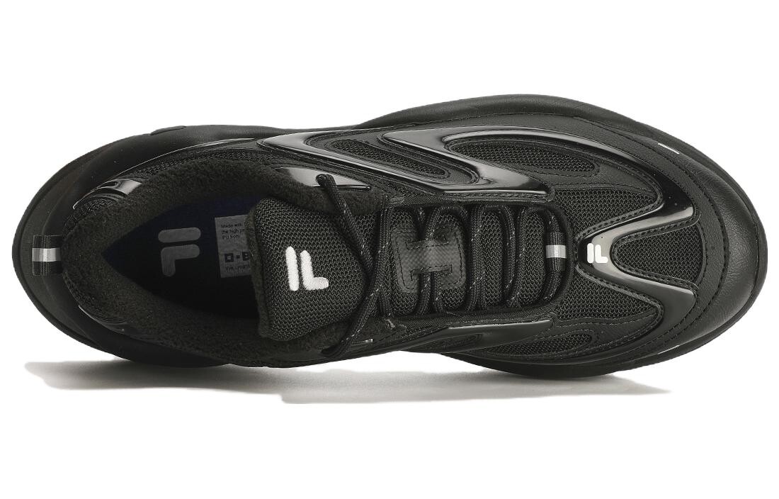 Кроссовки FILA FUSION BUZZARD Meteor Shoes Lifestyle Shoes Men Low-top Black, черный — фото 4