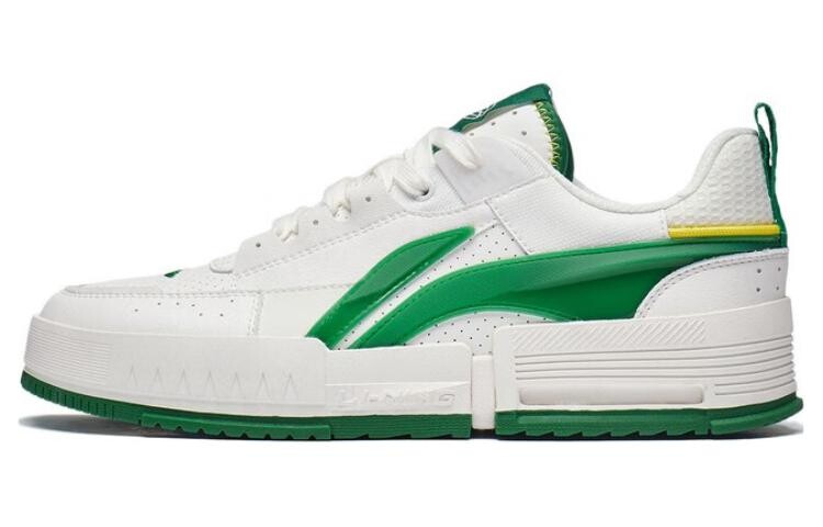

LINING Li Cheng Lifestyle Shoes Men Low-top White/green