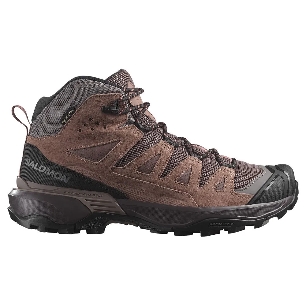

Треккинговые ботинки Salomon X Ultra 360 Ltr Mid Goretex, коричневый