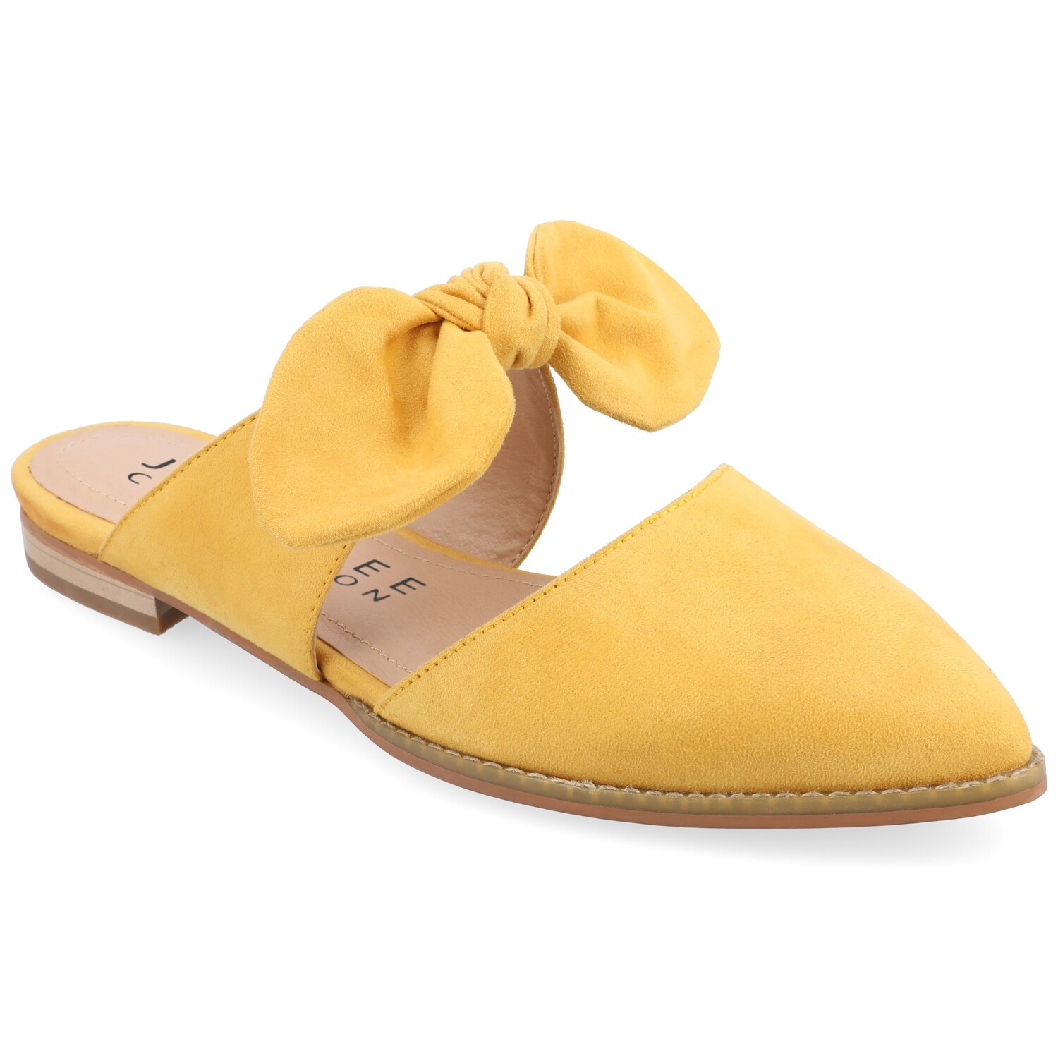 Женские сабо узкой ширины Journee Collection Telulah, цвет Mustard