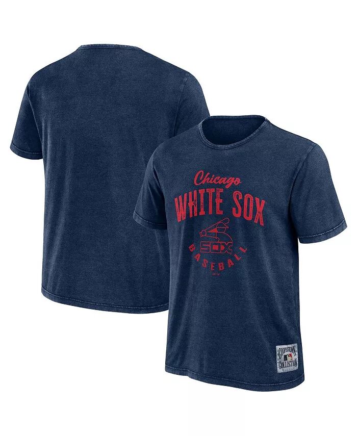 

Футболка мужская Heather Navy Chicago White Sox Cooperstown Collection стираная Fanatics