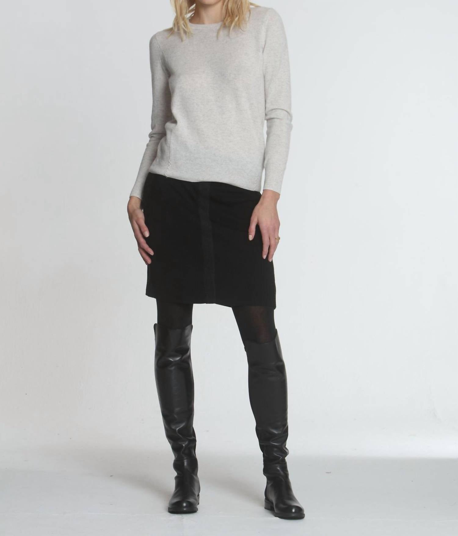 

Юбка Haley Knit черного/угольного цвета LABEL+thread
