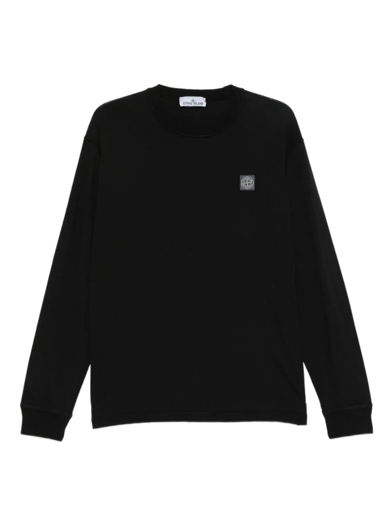 

Stone Island футболка с длинными рукавами и нашивкой Compass, черный