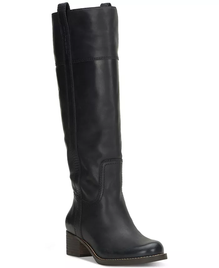 Женские высокие сапоги Hybiscus для широкой икры Lucky Brand, черный