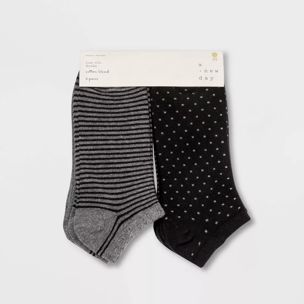 

Женские носки Multipattern Low Cut 6pk - A New Day