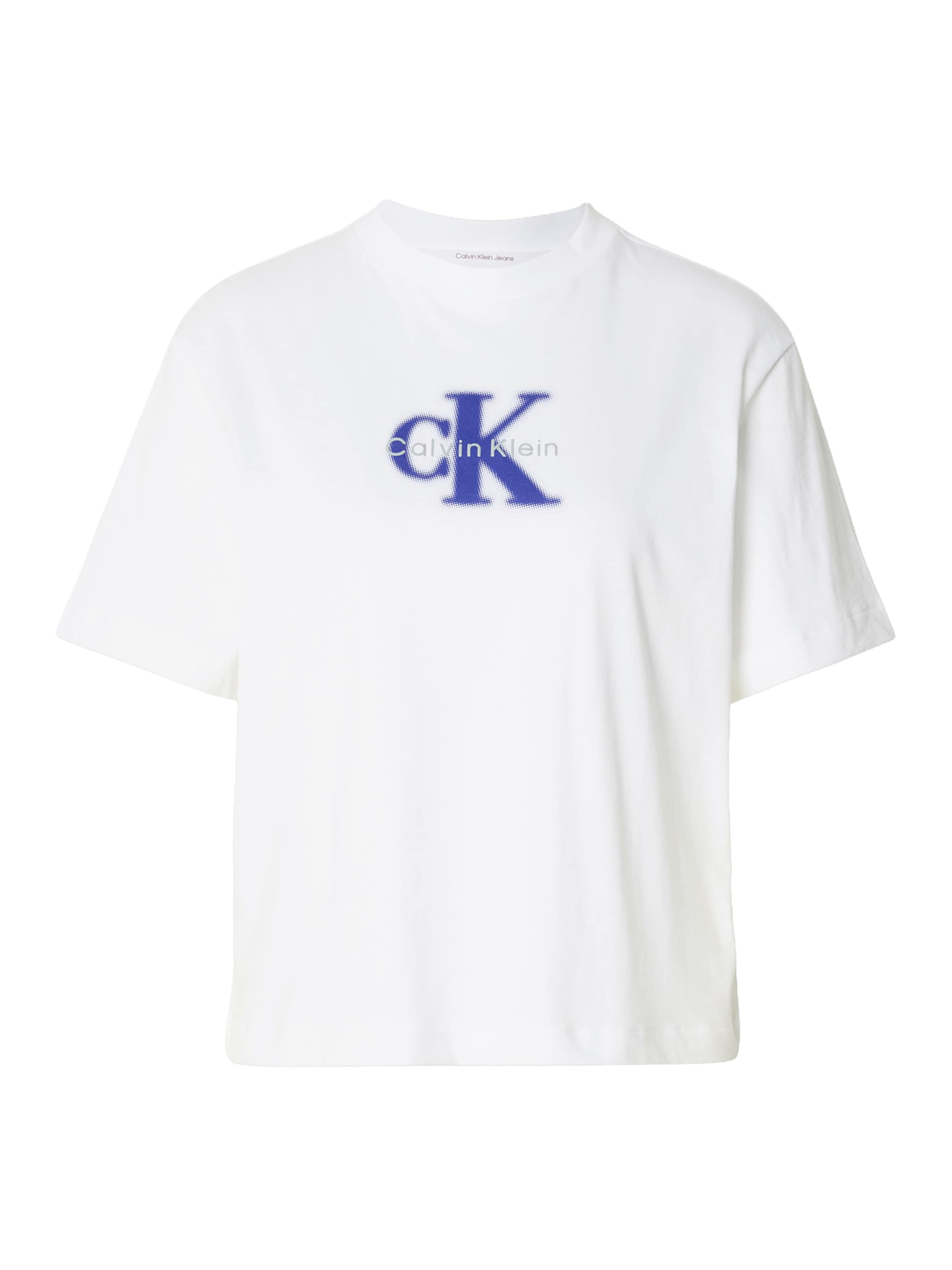 

Calvin Klein Jeans Футболка 'SEASONAL' в белом цвете