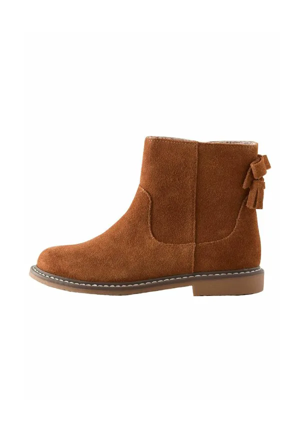 Классические водоотталкивающие ботильоны стандартного кроя Next, Tan Brown