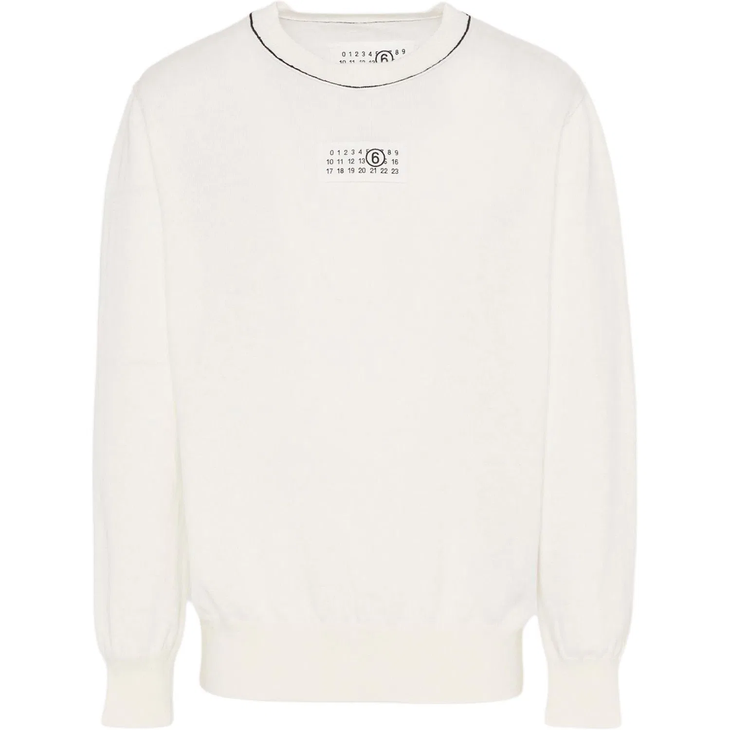 Свитер детский MM6 Maison Margiela белый
