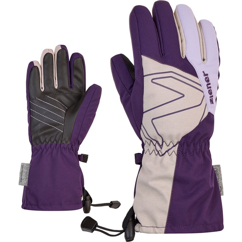 

Перчатки Laval AS(R) AW Junior Ziener, фиолетовый, Синий, Перчатки Laval AS(R) AW Junior Ziener, фиолетовый