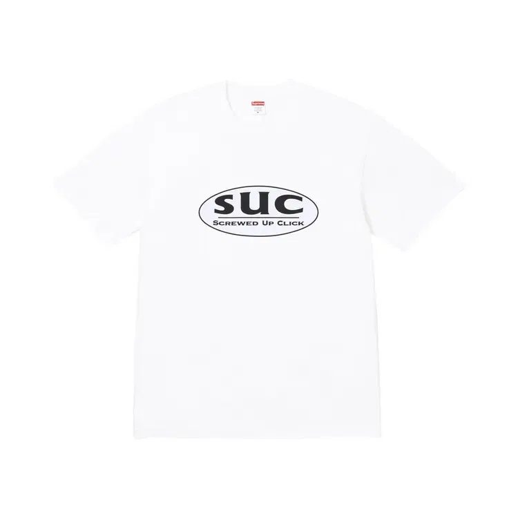 Футболка Supreme x Dj Screw Suc Tee, белый