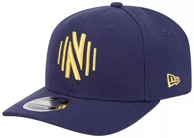 

Темно-синяя кепка из полиэстера New Era Adult Nashville SC 2024 9SEVENTY