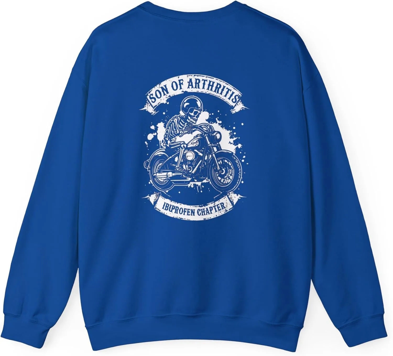 Толстовка Son of Arthritis, Unisex Heavy Blend Crewneck с принтом 'Ibuprofen Chapter' — фото 2