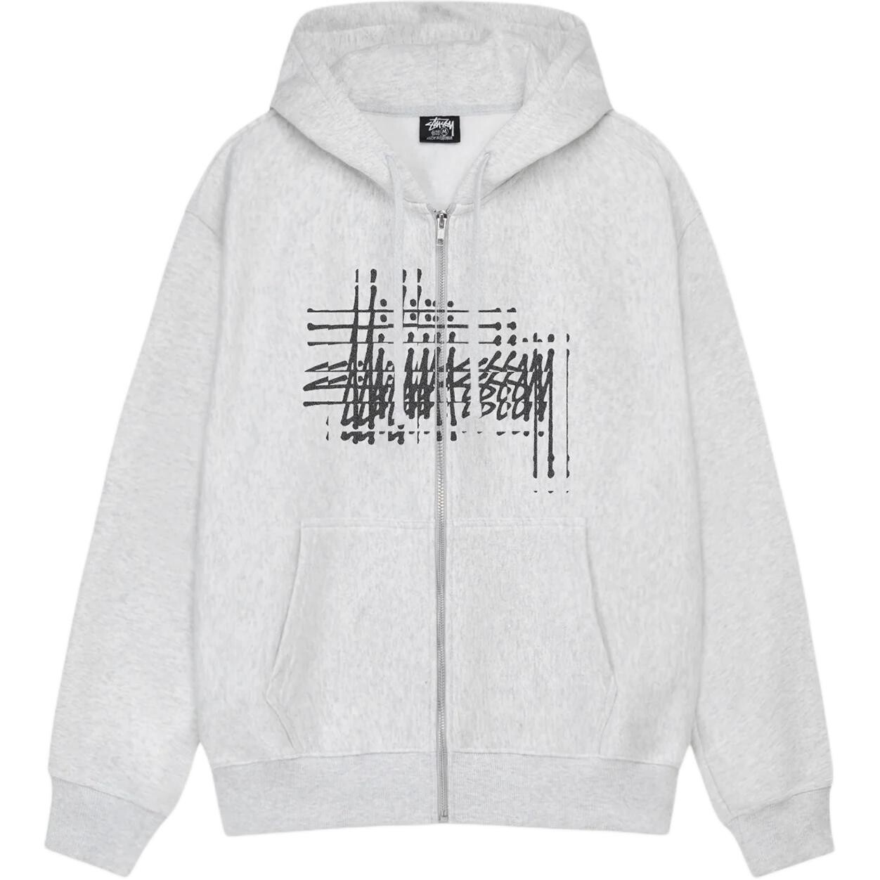 

SS24 Толстовка унисекс Stussy, темно-синий