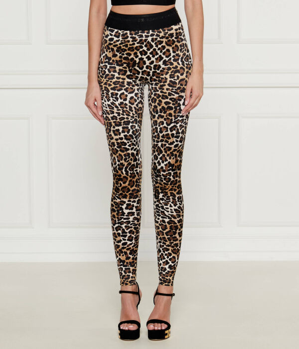 

Леггинсы Elisabetta Franchi Slim Fit, бежевый