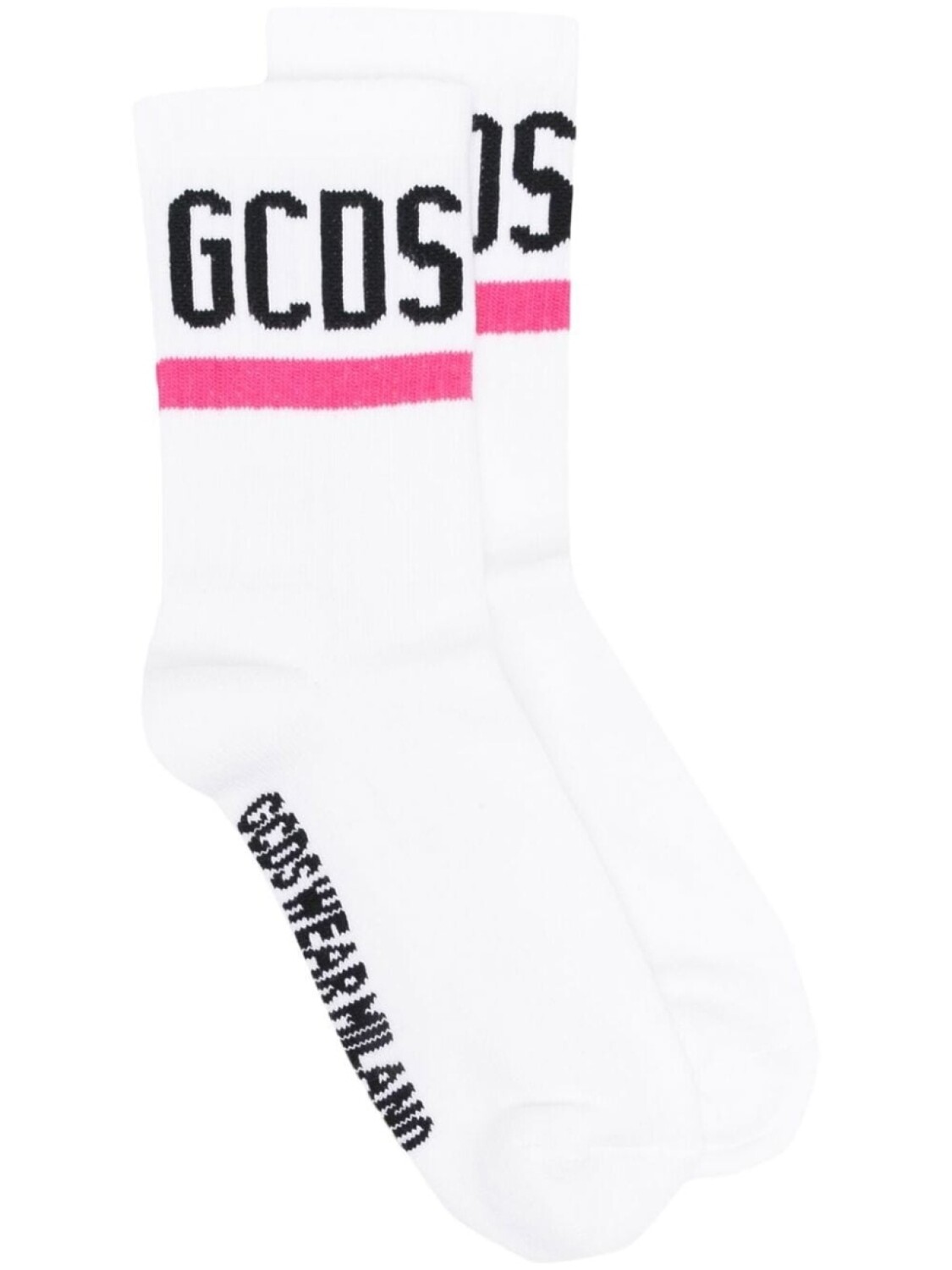 

Носки с логотипом Gcds, белый