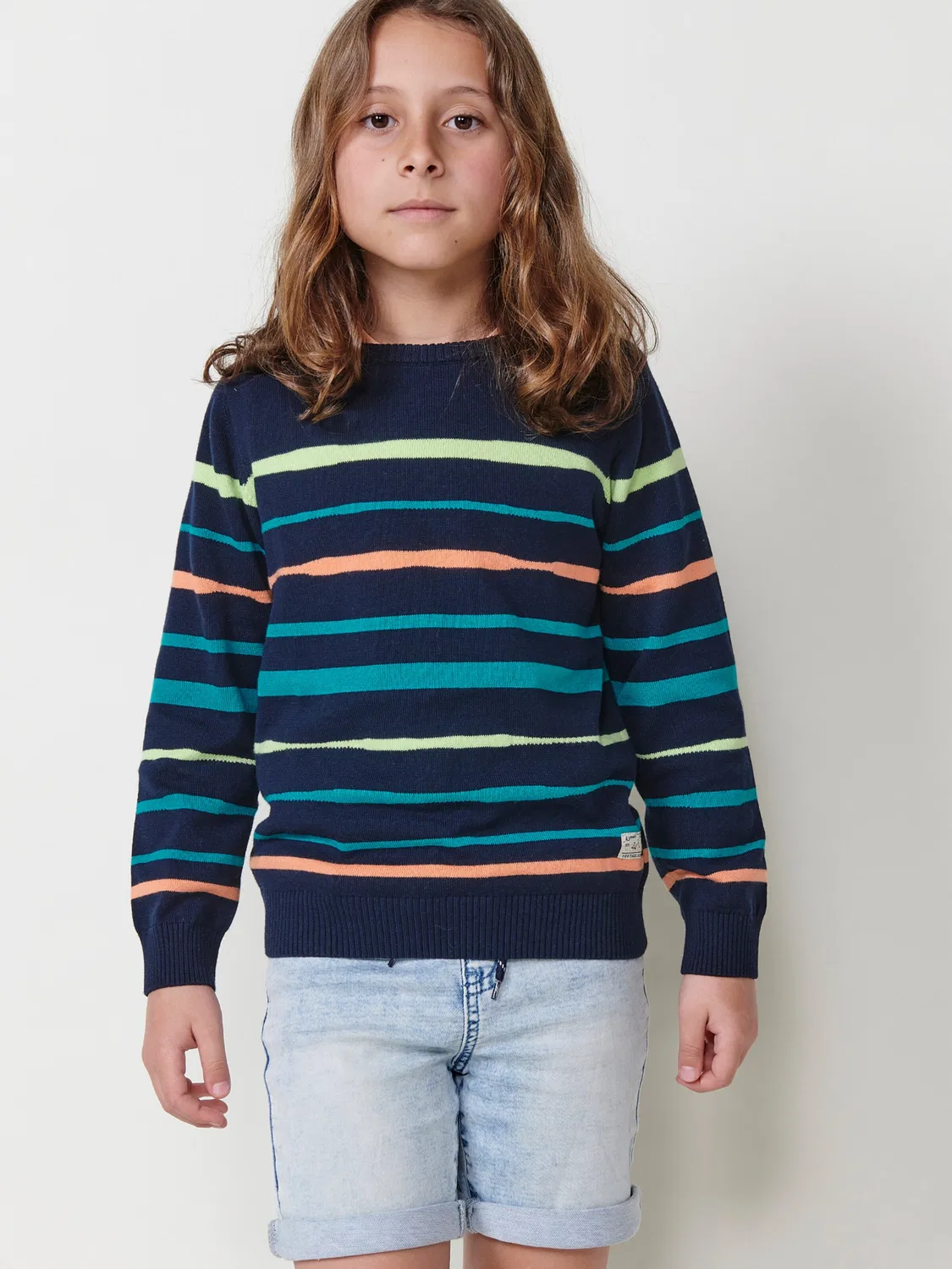 Свитер Koroshi, Blue/Navy — фото 2