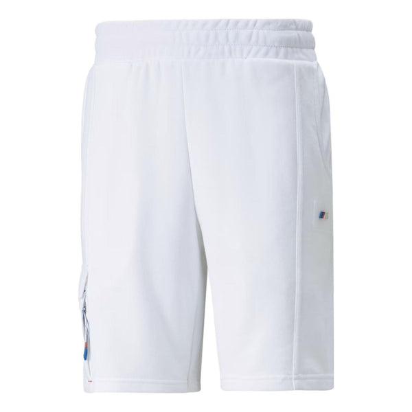 

Шорты x bmw motorsport statement sweat shorts 'white black' Puma, белый