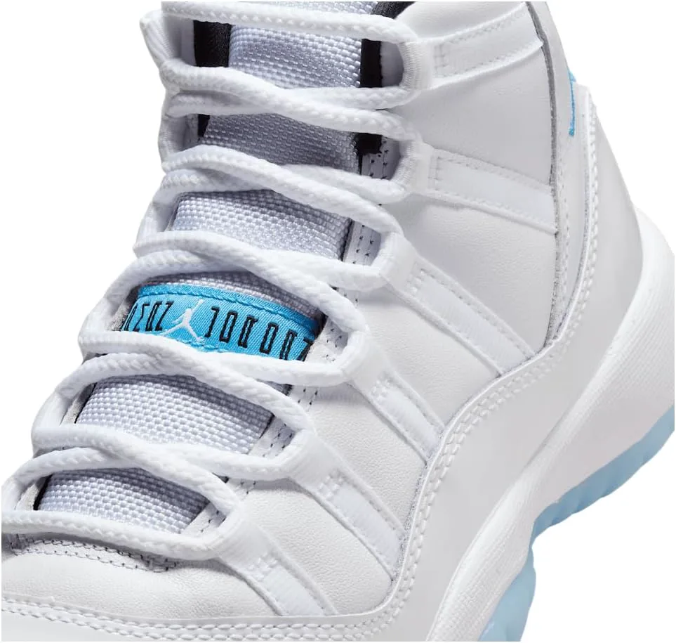 Детские кроссовки Nike Air Jordan 11 Retro, белый/синий/черный — фото 3