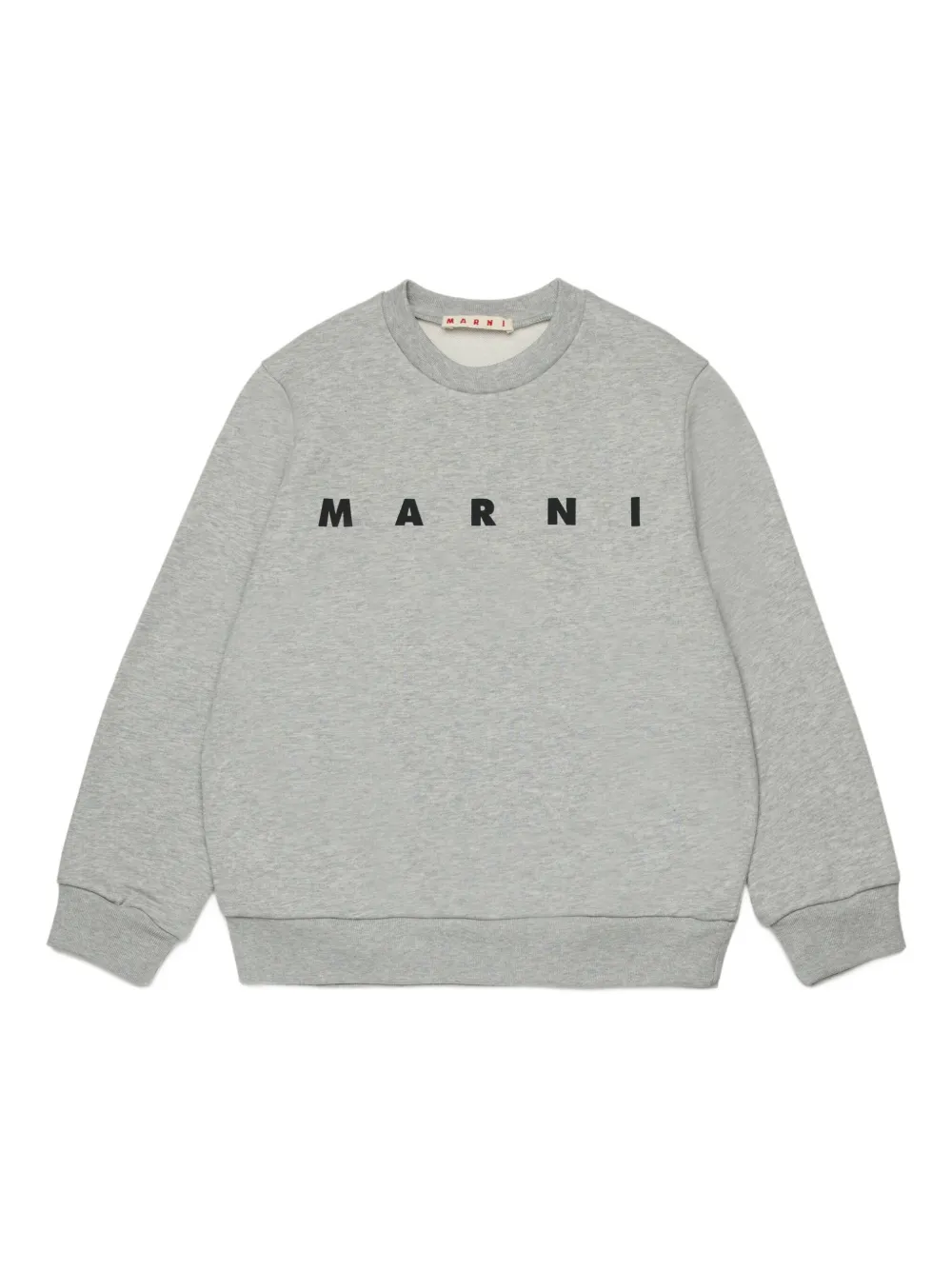 

Толстовка с логотипом Marni Kids, серый