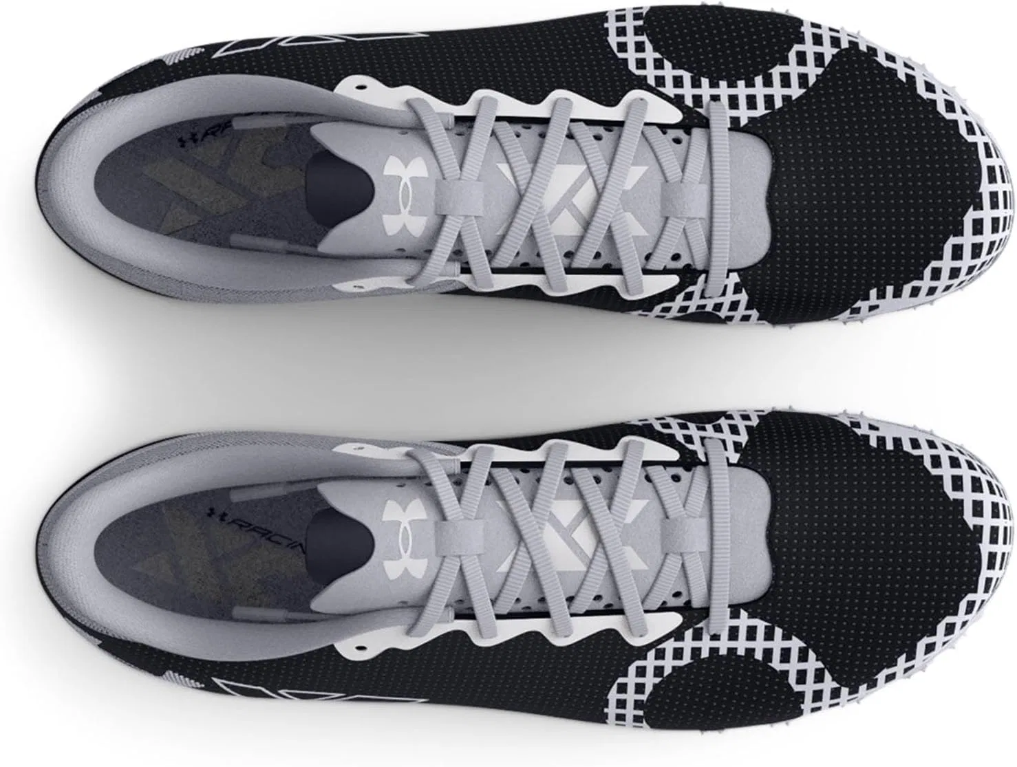 Кроссовки Under Armour Brigade XC 2 Spikeless для бега, унисекс, для взрослых, черные 001 — фото 3