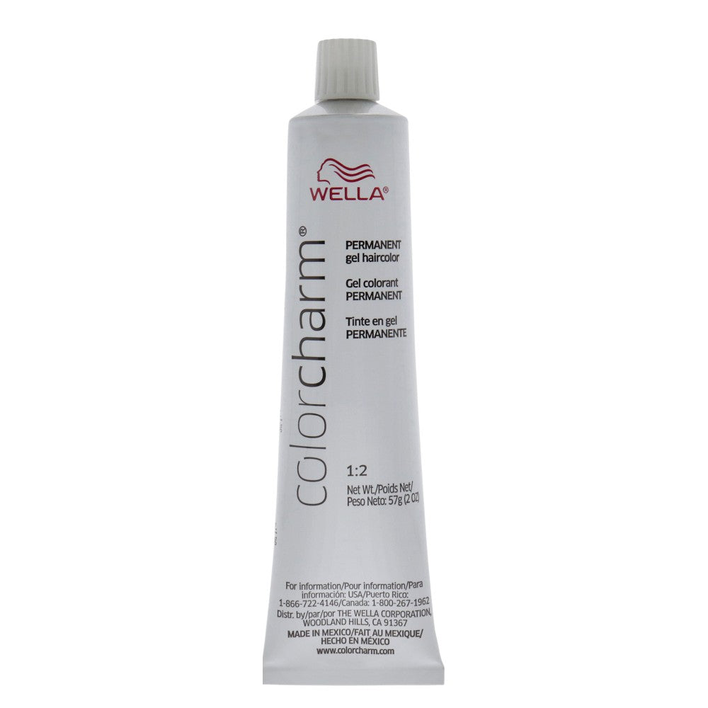 Стойкая гелевая краска для волос Color Charm - 4N 411 Средне-коричневый от Wella, для мужчин и женщин - 2 унции (57 г) — фото 2