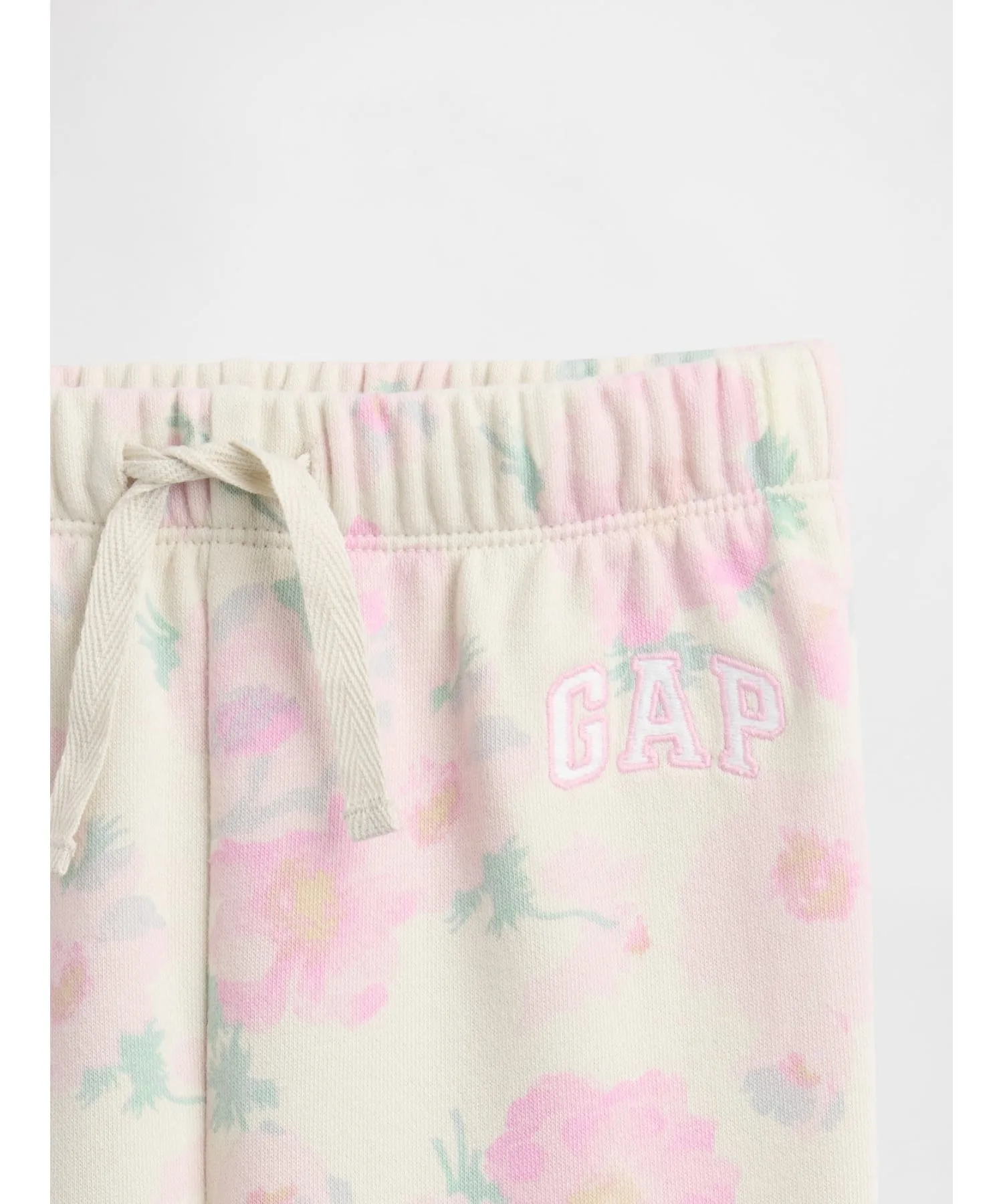 (K)babyGap Свободные спортивные брюки из французской махровой ткани с логотипом GAP, SP PRIMROSE FLORAL — фото 3