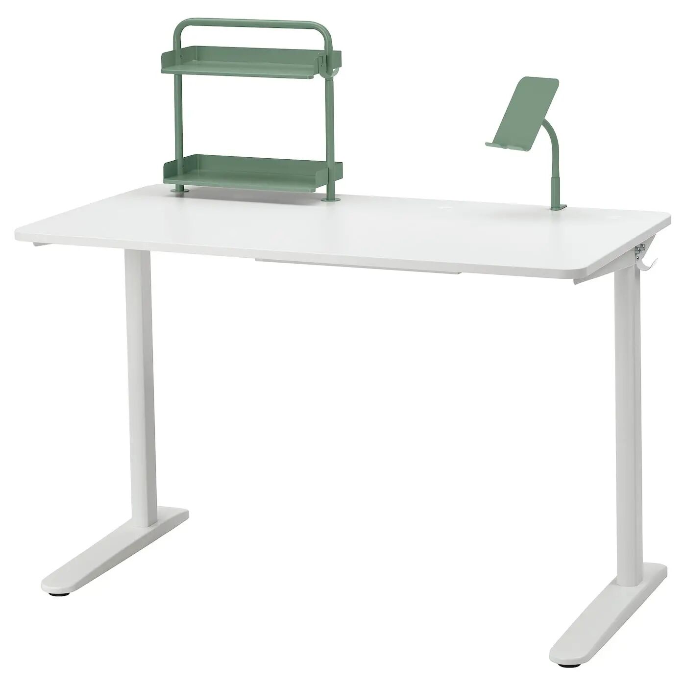 

Комбинация стола RELATERA IKEA, 117x60 см, серо-зеленый