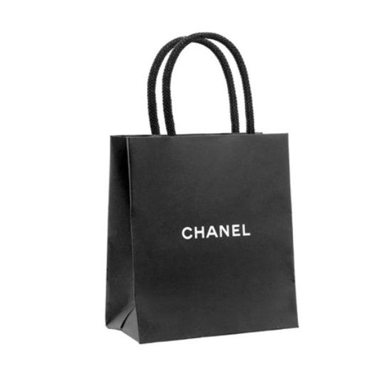 Шерстяной вязаный шарф женский CHANEL, черный — фото 3