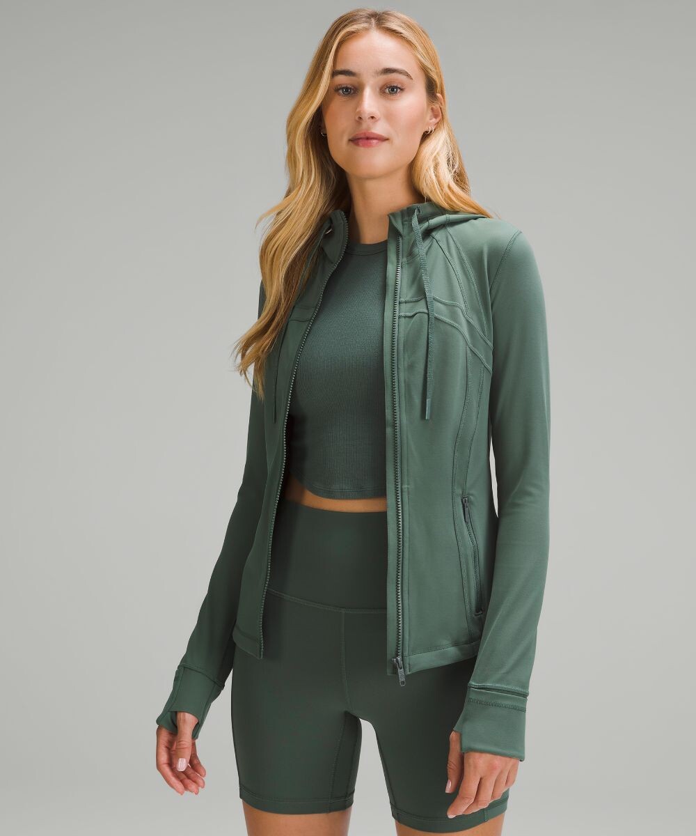

Куртка Define с капюшоном Lululemon, зеленый