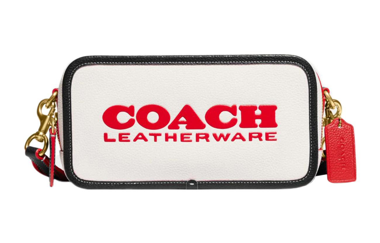 

COACH Сумка через плечо Kia Natural Pebbled Leather Camera Bag