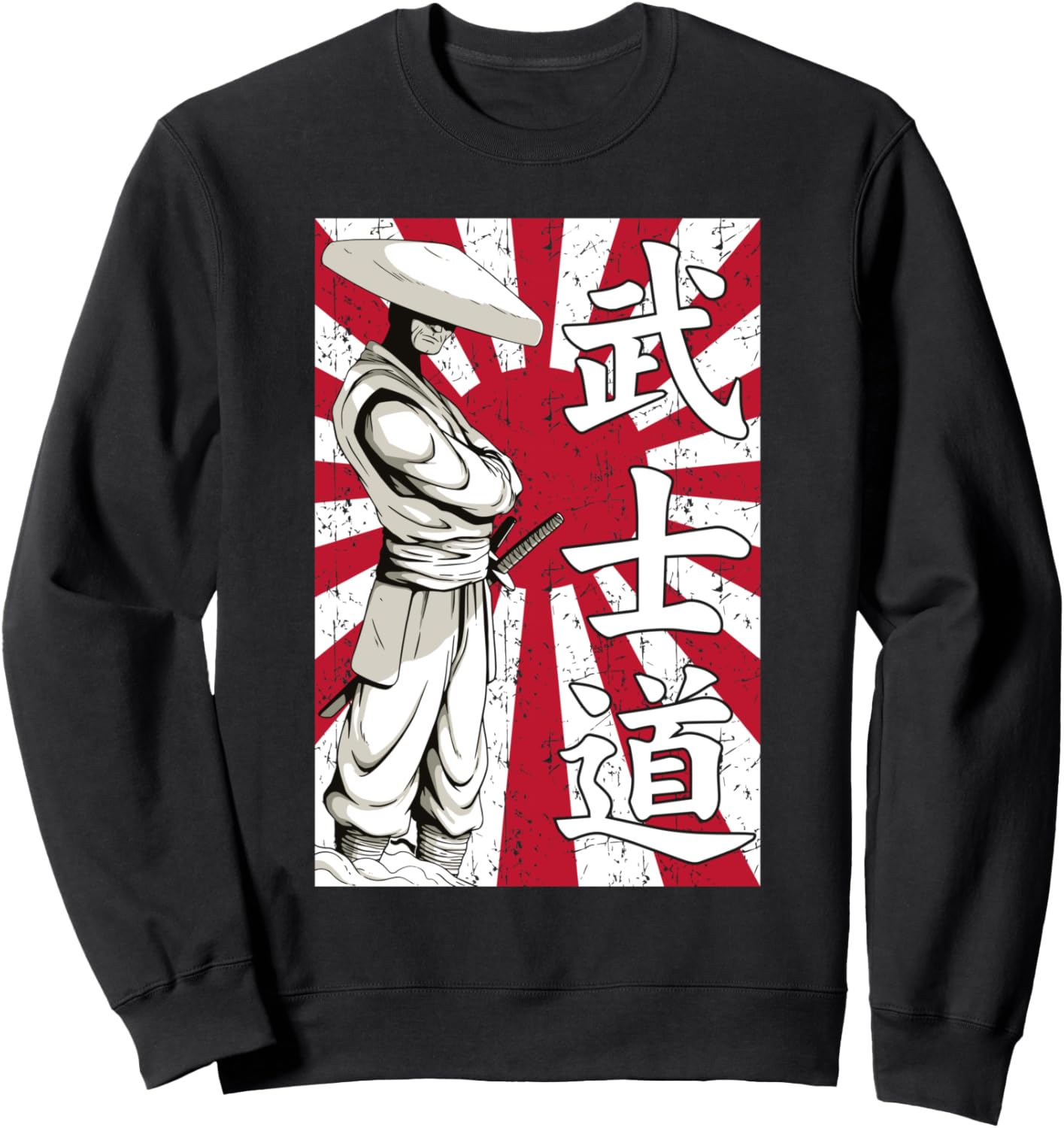 

Футболка с изображением самурая-воина Японии, меча ниндзя катаны и японского флага Samurai Old Japan Tokyo Kyoto Osaka Okinawa Nara, черный