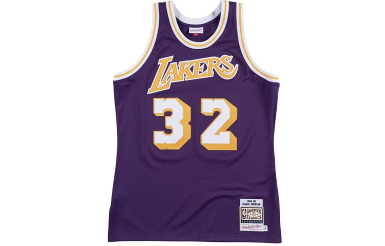 

Баскетбольная майка мужская синяя Mitchell Ness