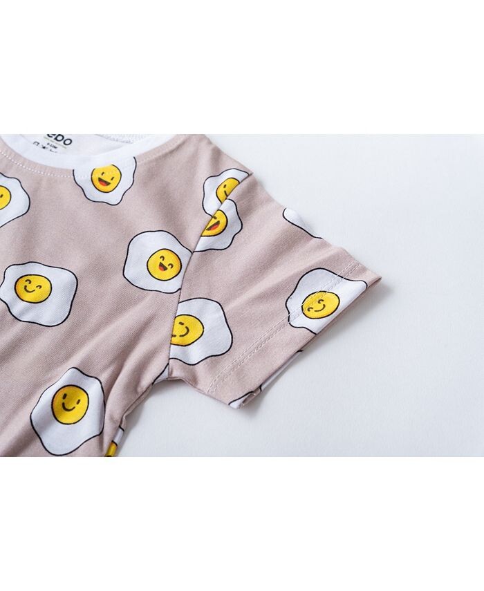 Комбинезон с короткими рукавами для мальчиков и девочек Earth Baby Outfitters, серебро — фото 4