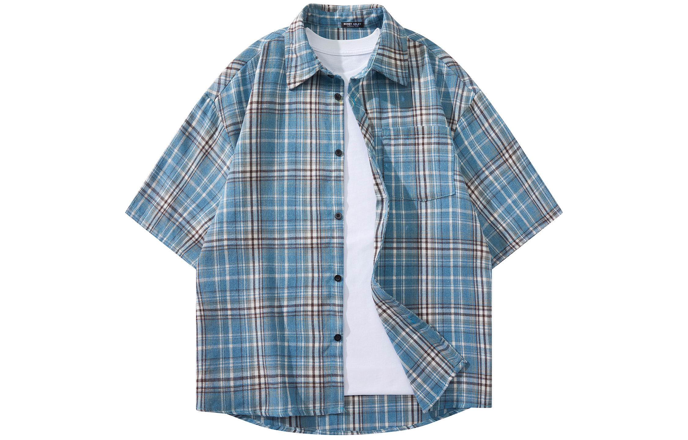 

Рубашка унисекс BOBBY ABLEY, Yellow Plaid