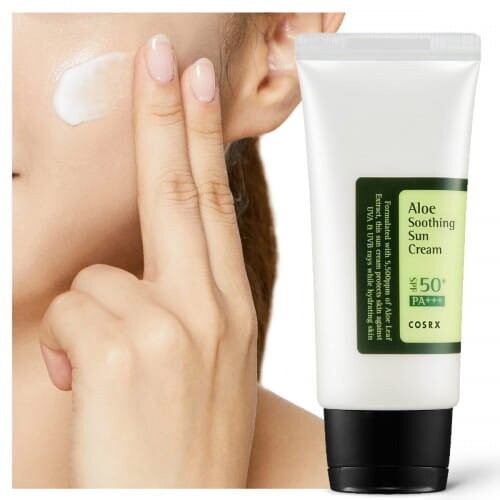 COSRX, Aloe Soothing Sun, солнцезащитный крем, SPF 50, 50 мл — фото 3