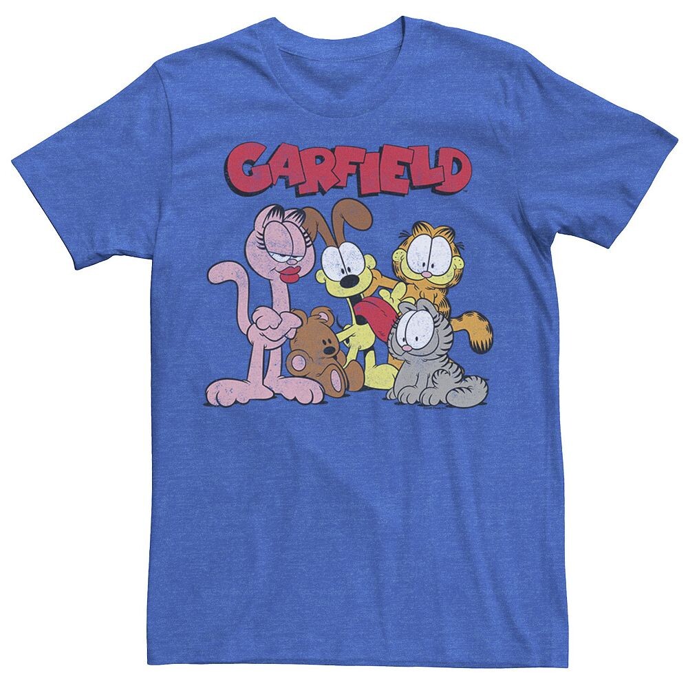 

Мужская футболка с логотипом Garfield Group Licensed Character, цвет Royal Heather