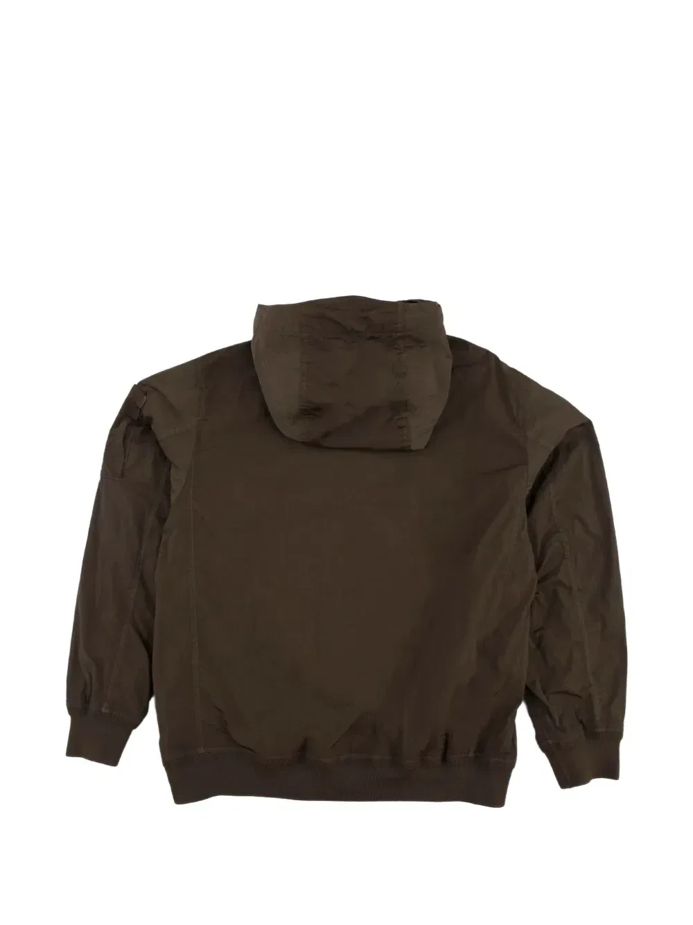 Куртка с капюшоном и линзой CP Company Kids, зеленый — фото 2