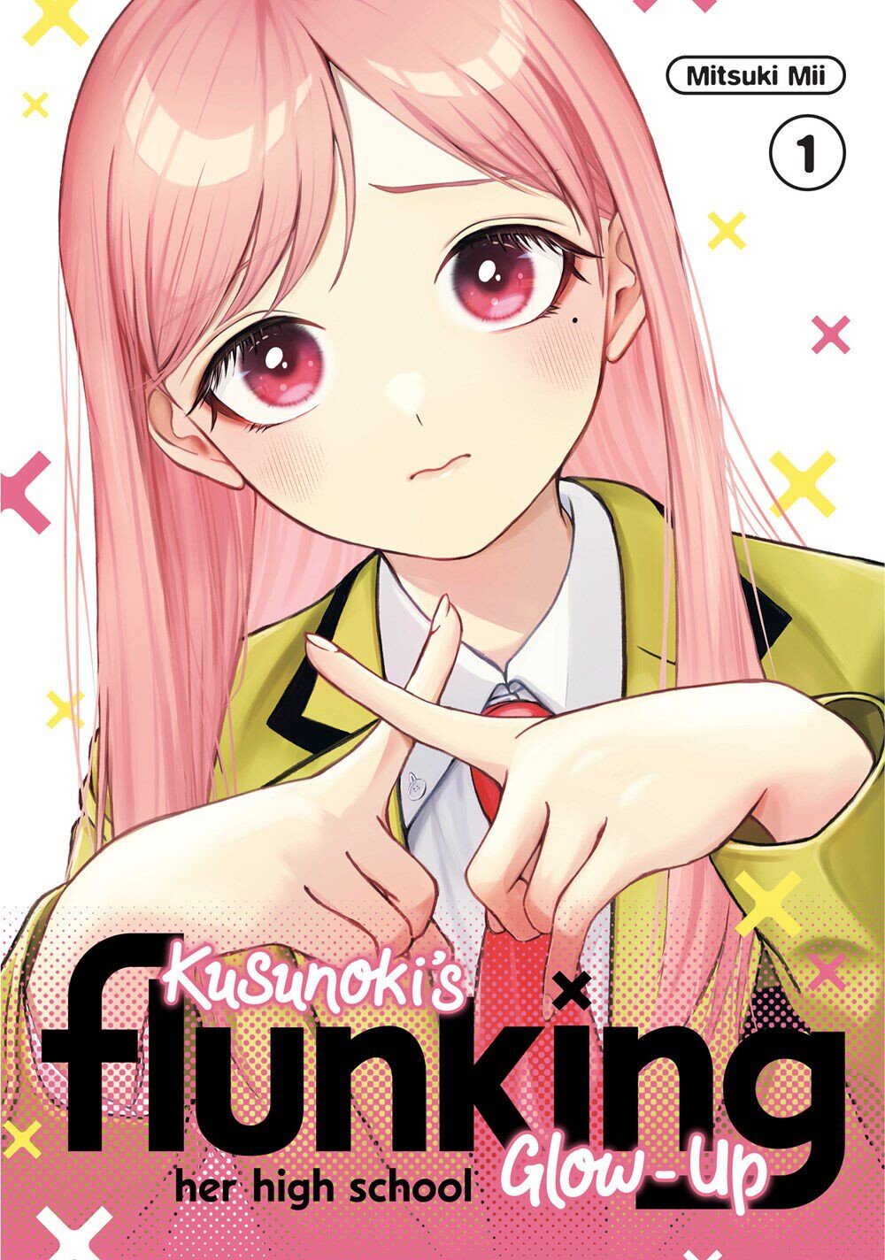 

Манга Kusunoki's Flunking Her High School Glow-Up Manga Volume 1