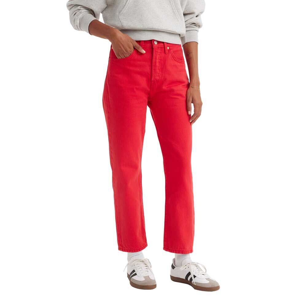 

Джинсы Levi's 501 Crop, красный