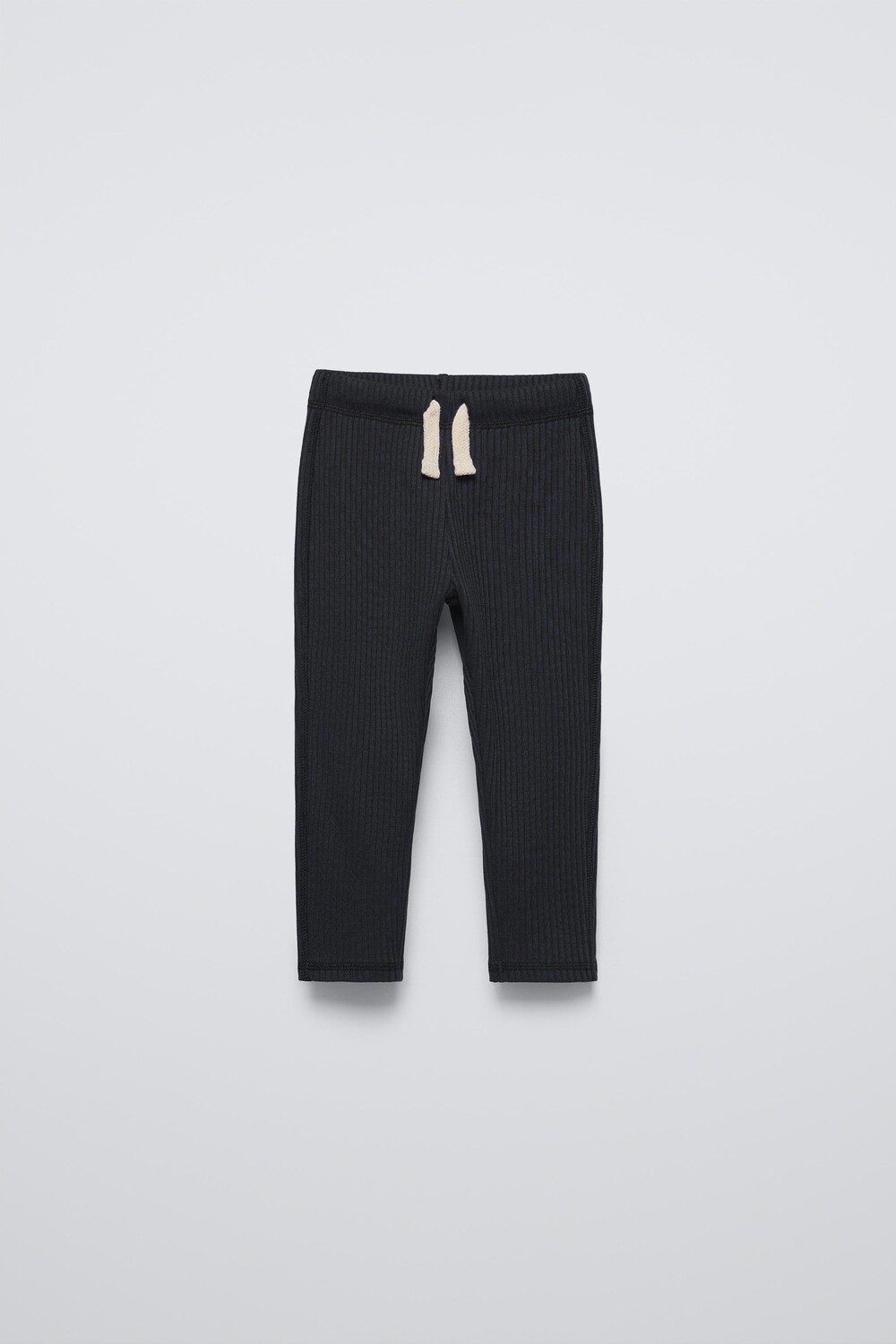 

Леггинсы в рубчик однотонные ZARA, черный