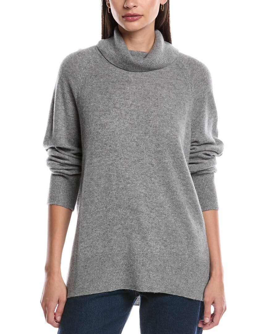 

Алашан Кашемир Live In Водолазка Кашемировый свитер Alashan Cashmere, серый