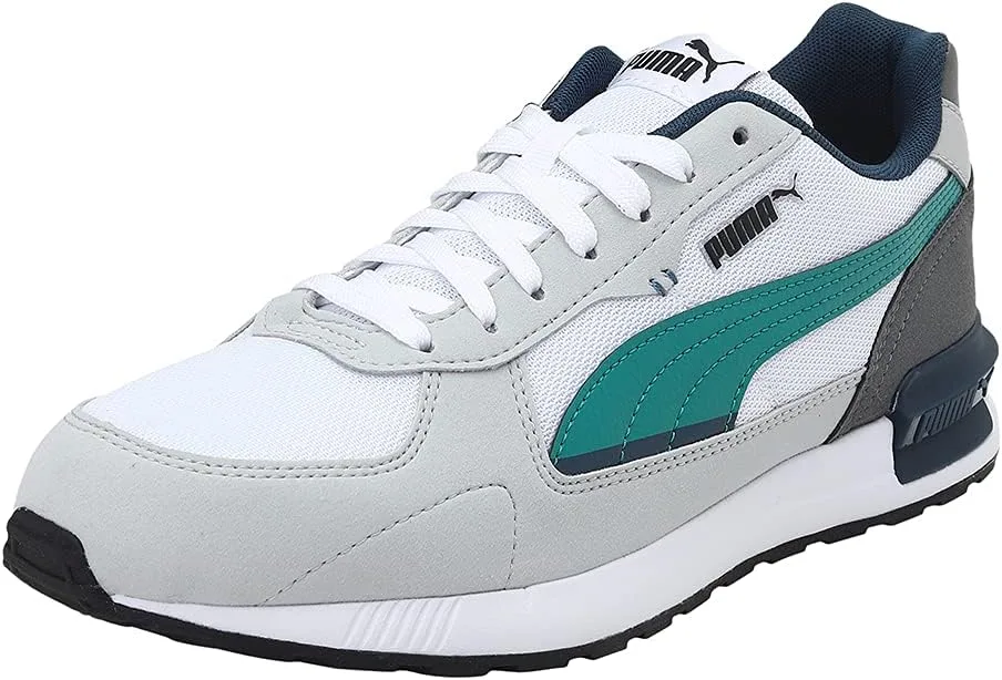 Кроссовки PUMA Graviton унисекс, белый/черный/серый/фиолетовый