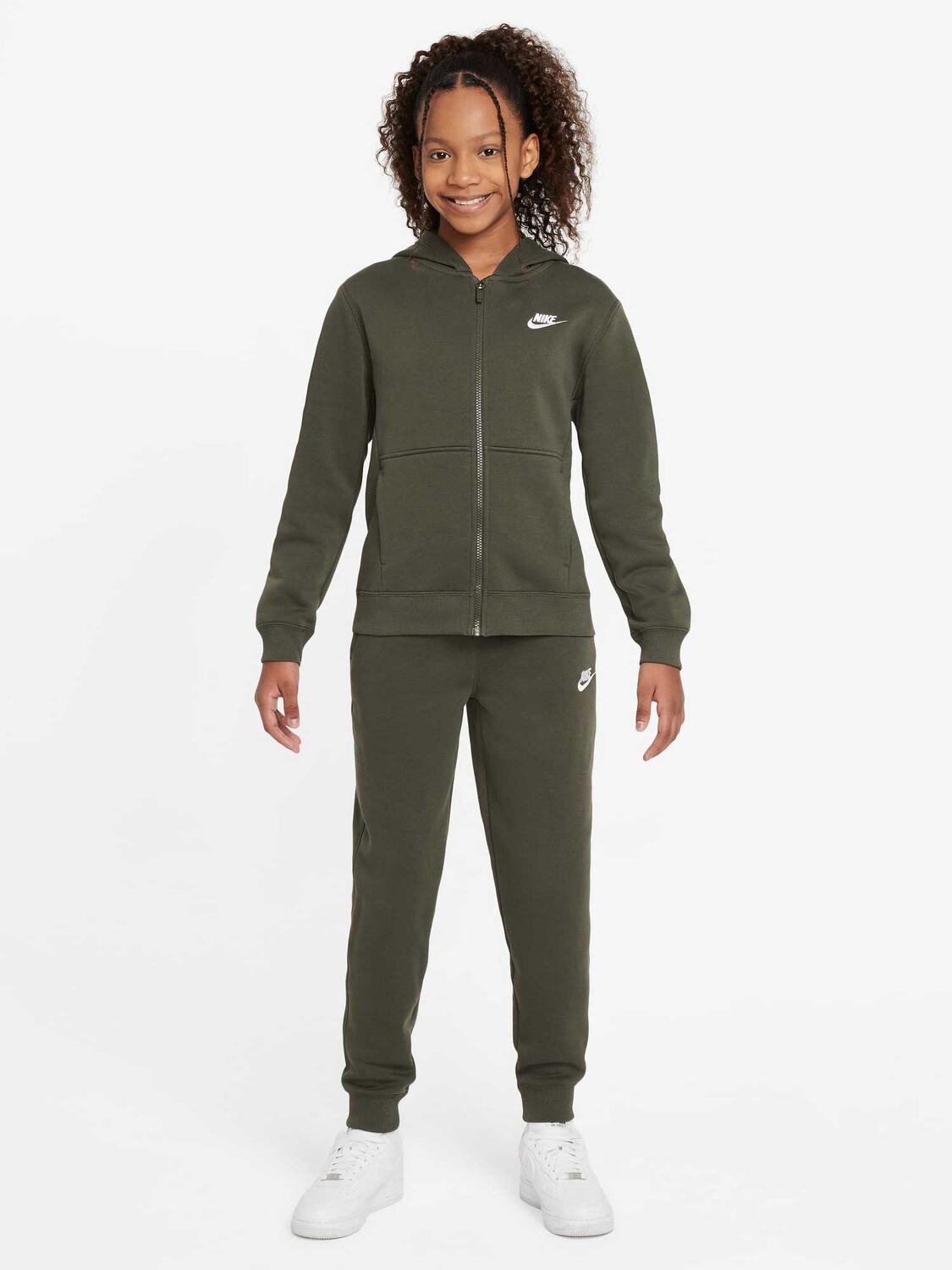 

Спортивный костюм Nike K NSW CLUB FLC FZ TRACKSUIT, зеленый