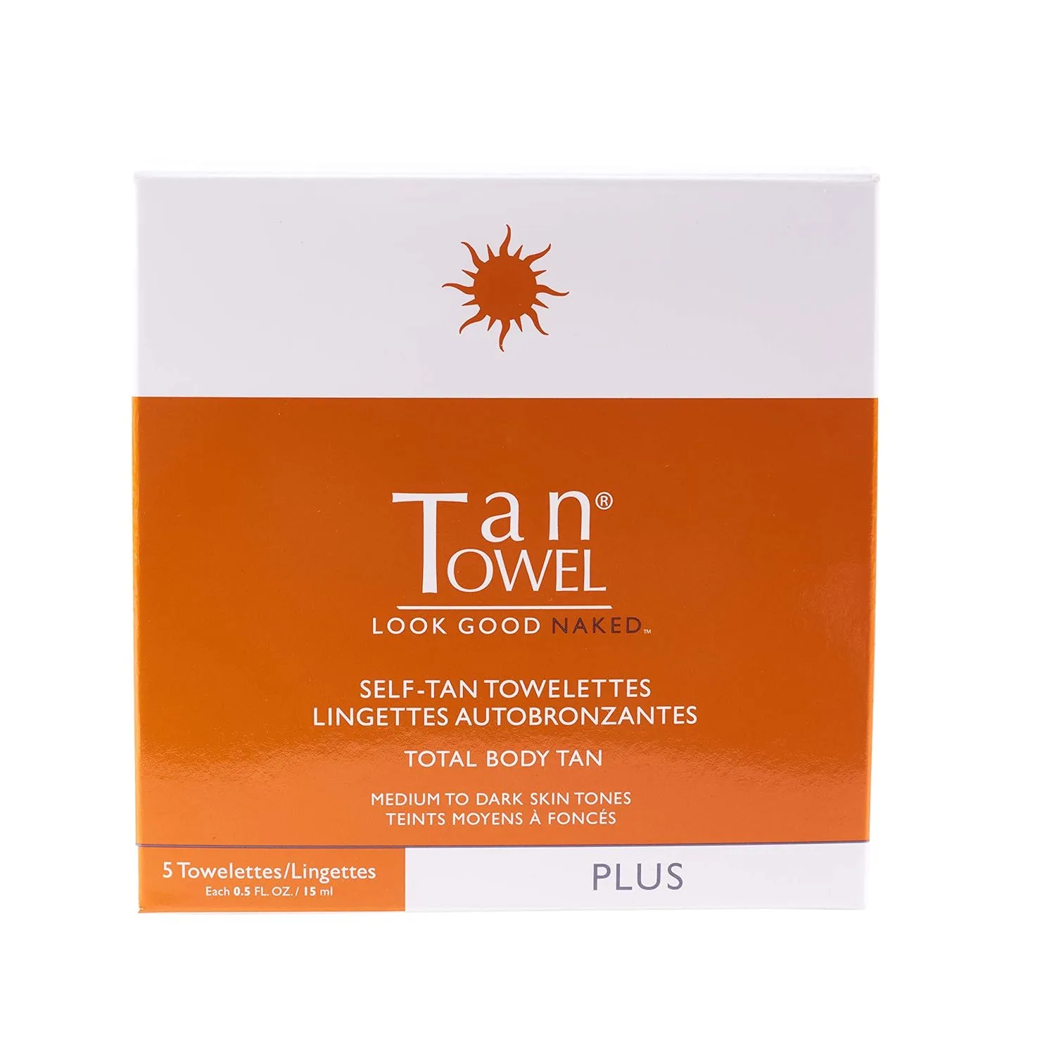Салфетки для автозагара Tan Towel Plus для всего тела, 5 штук (упаковка из 1 шт.) 5 шт. (1 шт.)