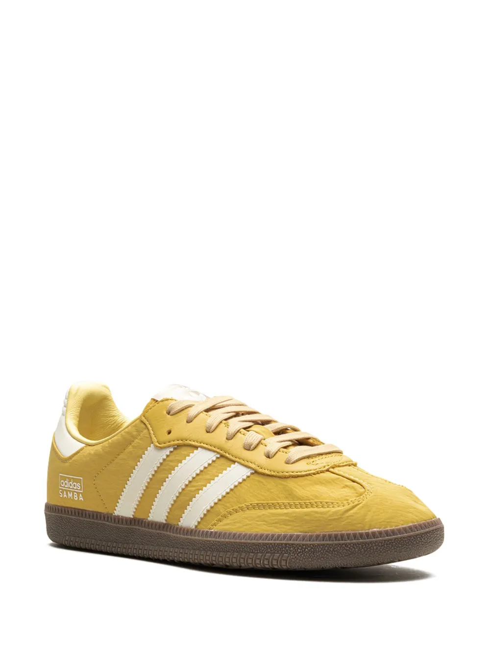 Кроссовки Samba OG Reflective Nylon Oat Adidas, желтый — фото 2